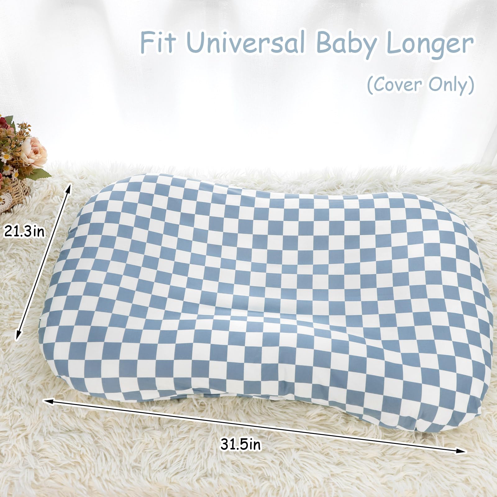DILIMI removable slipcover demonstrates secure envelope closure for snag-free changes.