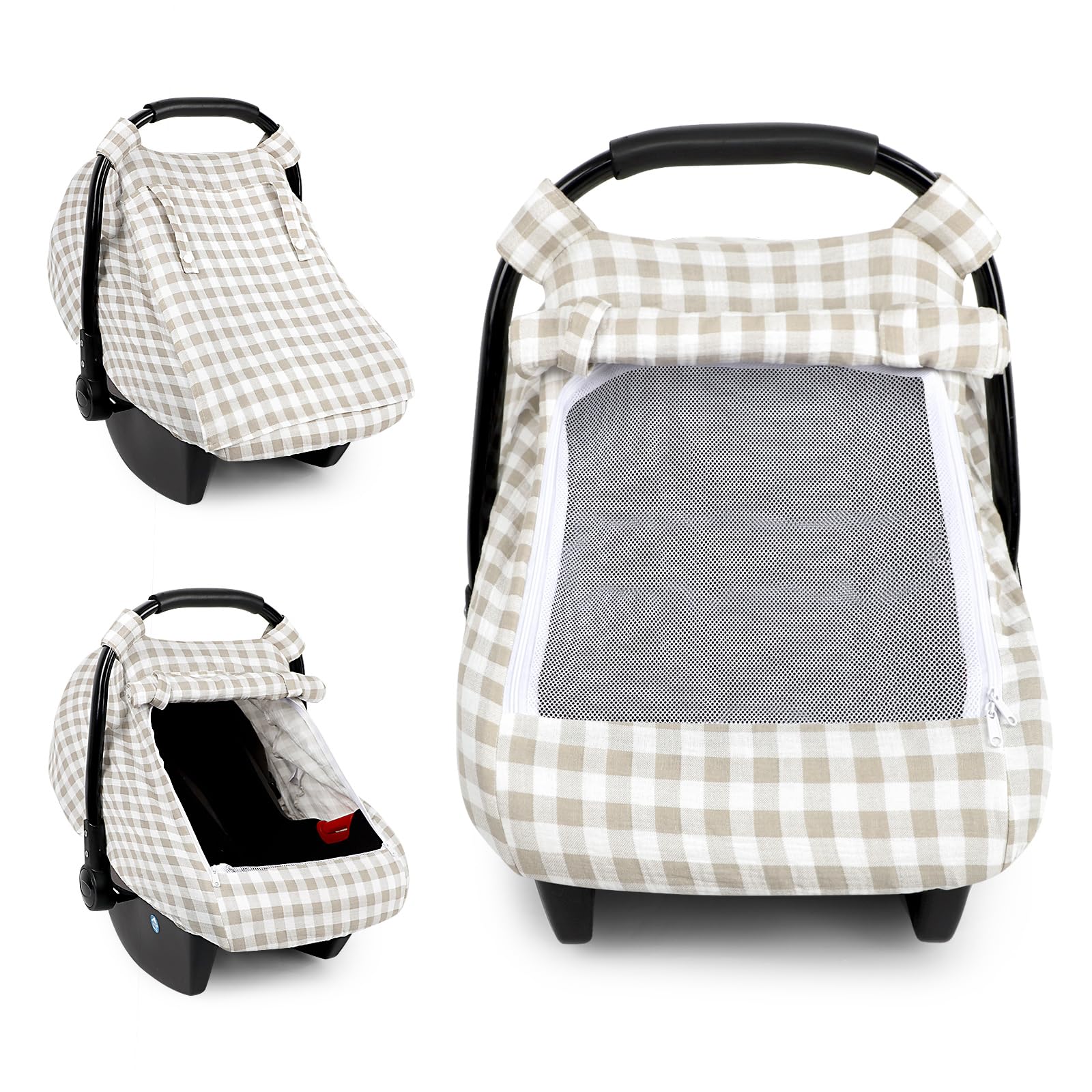 DILIMI car-seat-cover privacy for on-the-go naps.