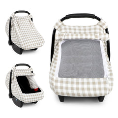 DILIMI car-seat-cover privacy for on-the-go naps.