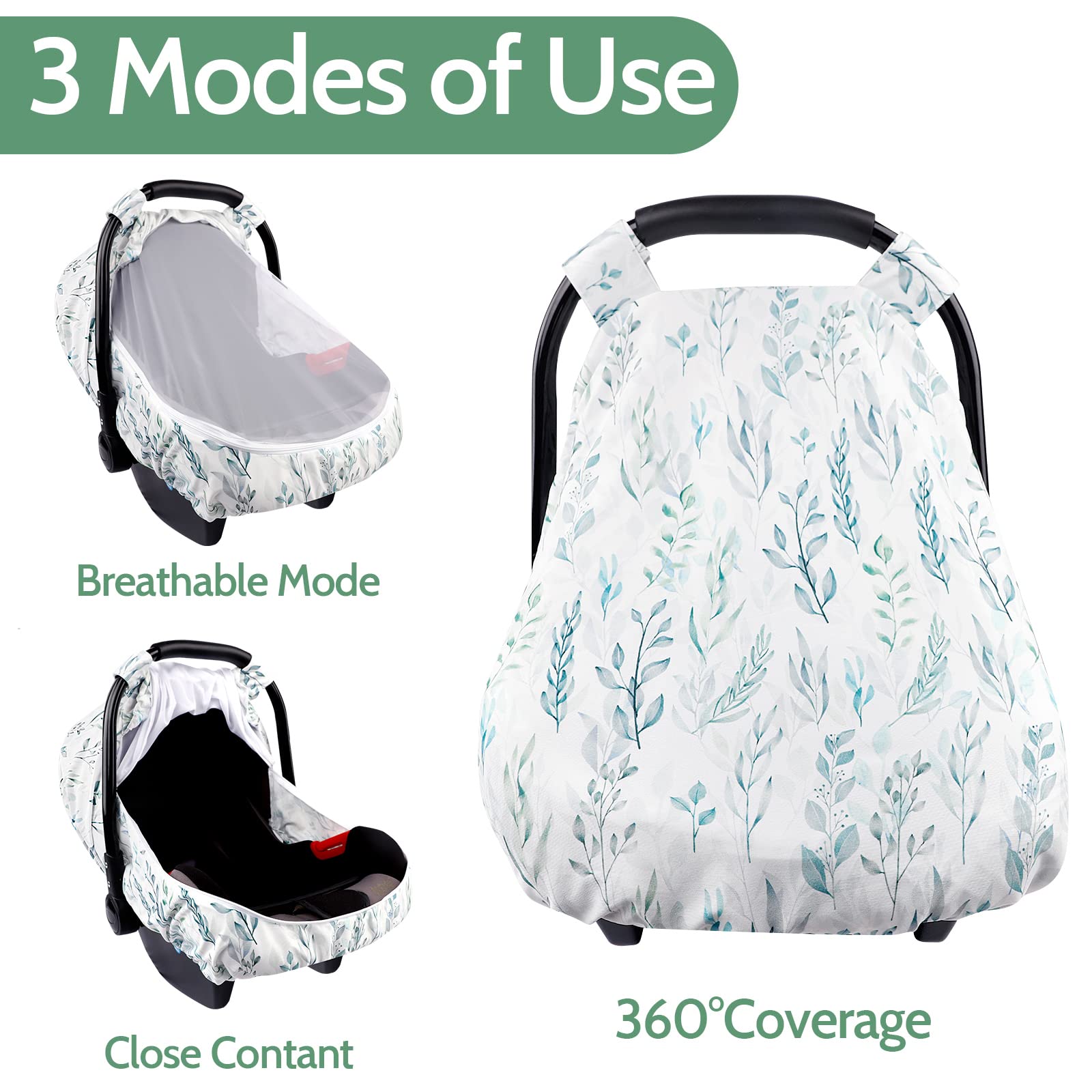 DILIMI car seat cover full protection from rain wind and sun