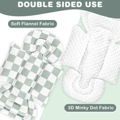 DILIMI infant car seat insert compatibility with 3-5 point harness systems