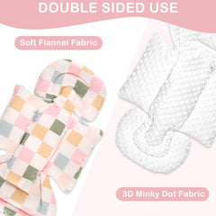 DILIMI full-body support pillow keeps head, arms, and back aligned during car journeys