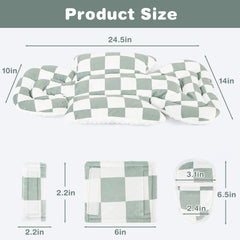 DILIMI infant car seat insert includes strap covers and buckle cover