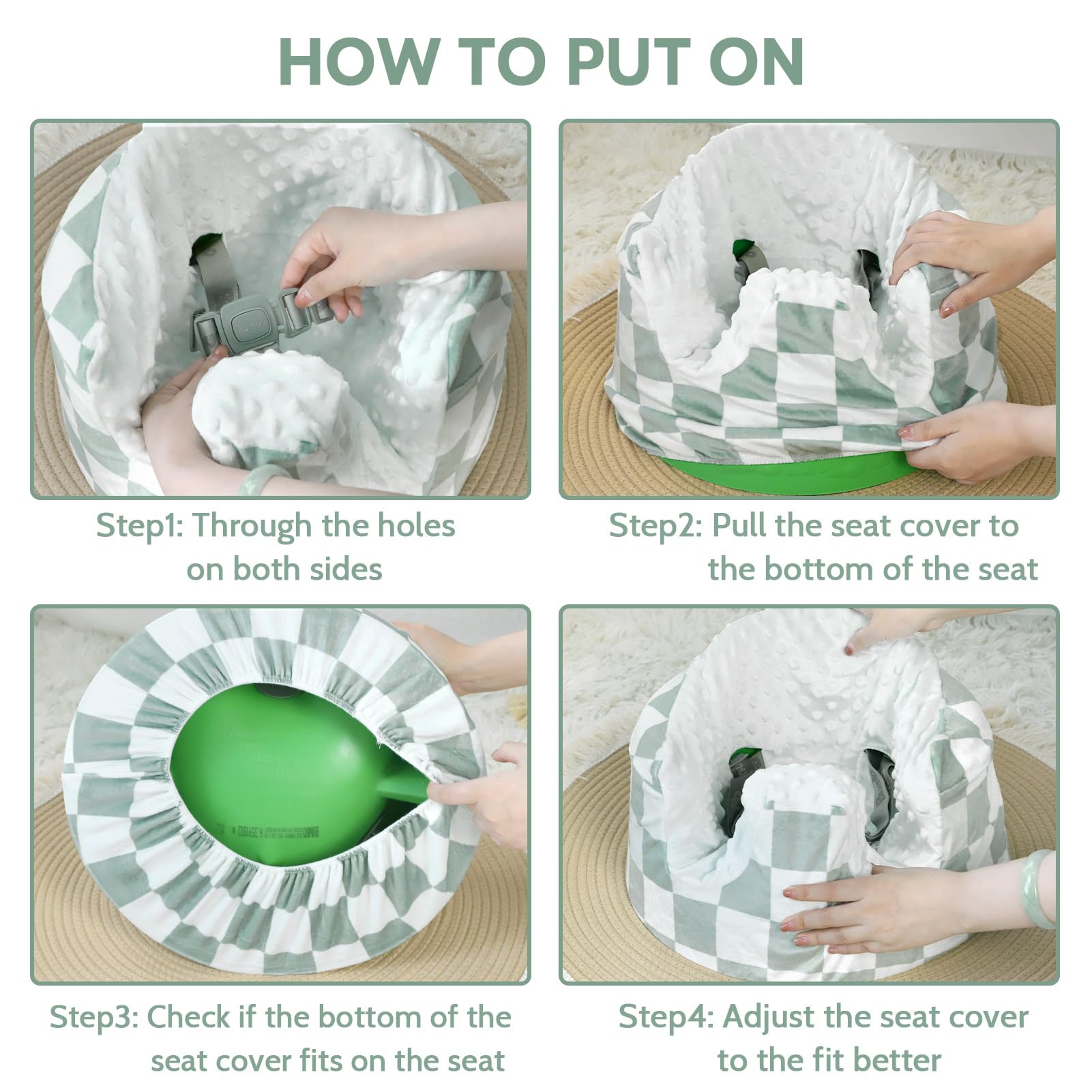 DILIMI slipcover with carrying handle for easy transport