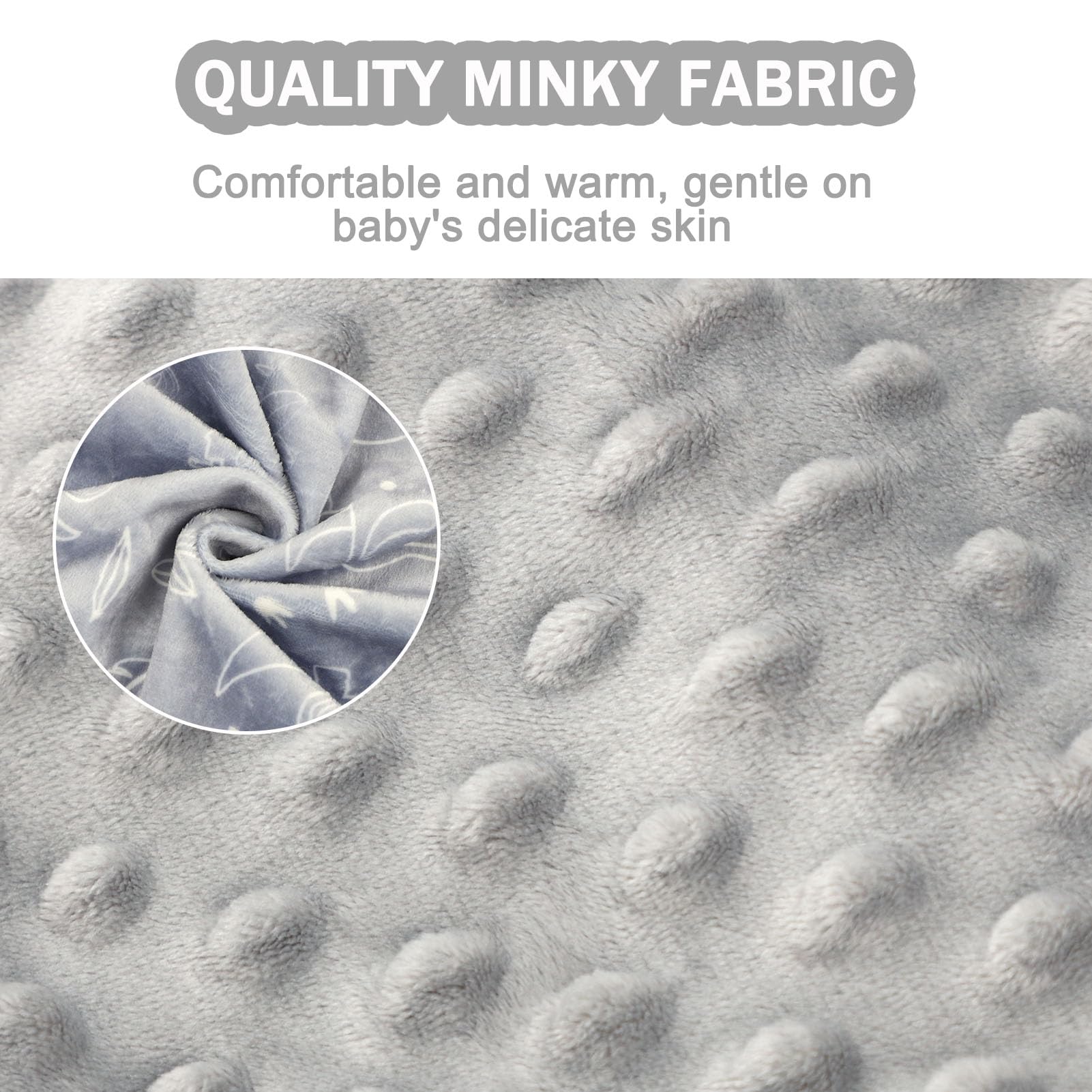 DILIMI Minky seat cover with dinosaur pattern adds playful style.