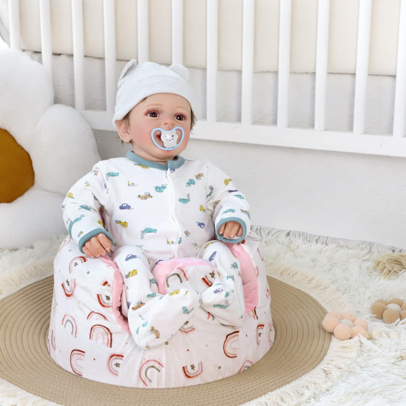 DILIMI Minky seat cover is machine washable colorfast and anti-pilling for everyday use.