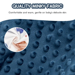 DILIMI minky seat cover with soft-fabric touch offers cozy seating for baby.
