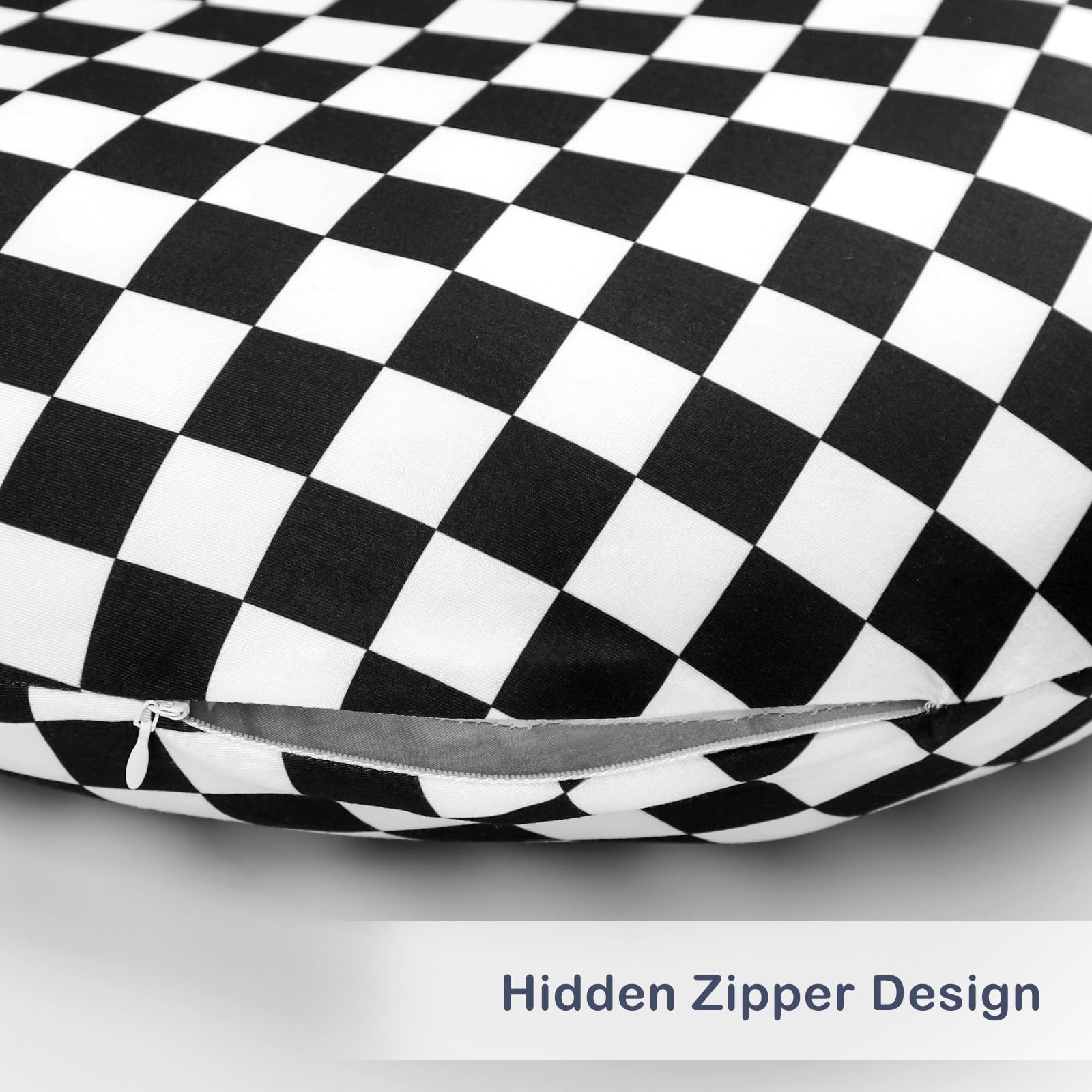 DILIMI checkerboard design complements modern nurseries with a stylish, kid-friendly pattern.