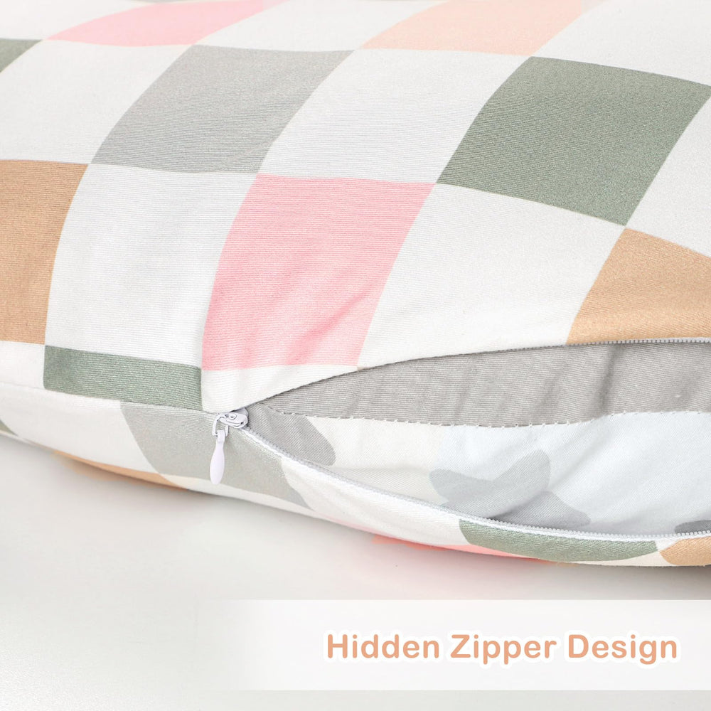 DILIMI Newborn Lounger Cover packaged as a gift-ready option for baby showers.