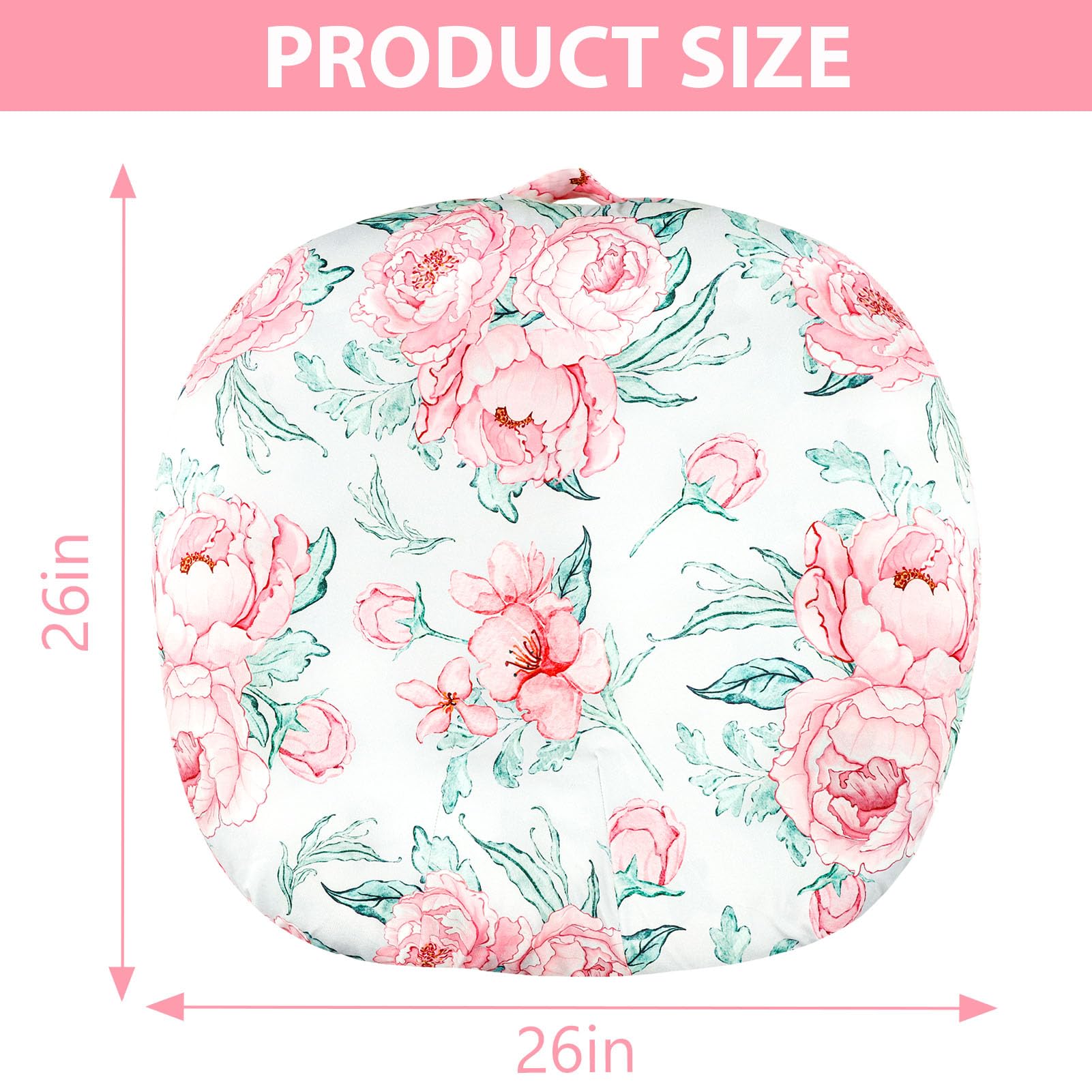 DILIMI cover includes a carrying handle for simple transport around the nursery.