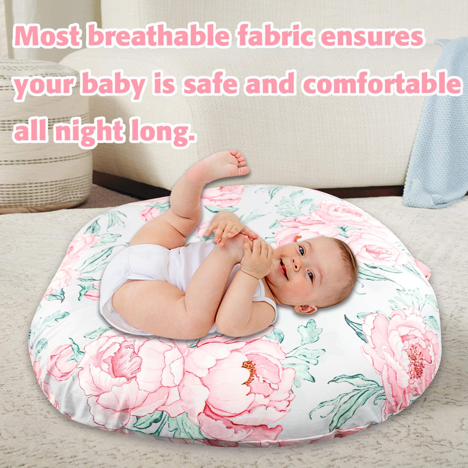 DILIMI machine-washable cover stays fresh with simple care.