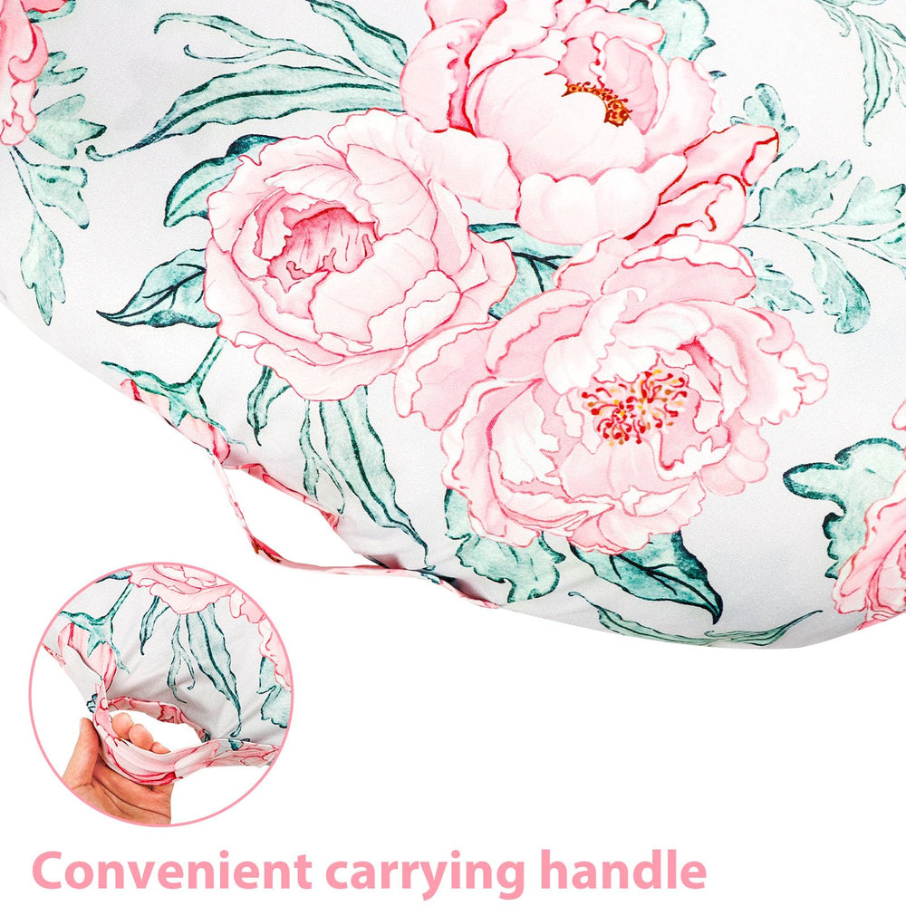 DILIMI close-up shows soft polyester fabric for gentle newborn comfort.