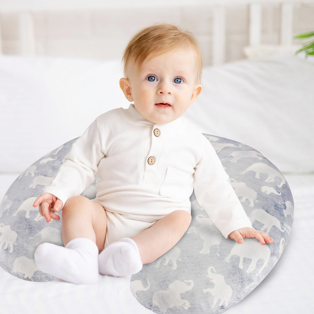 DILIMI nursing pillow cover fits standard Boppy pillow.