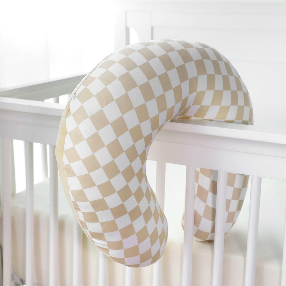 DILIMI gift-ready nursing pillow cover shown as a baby shower registry essential