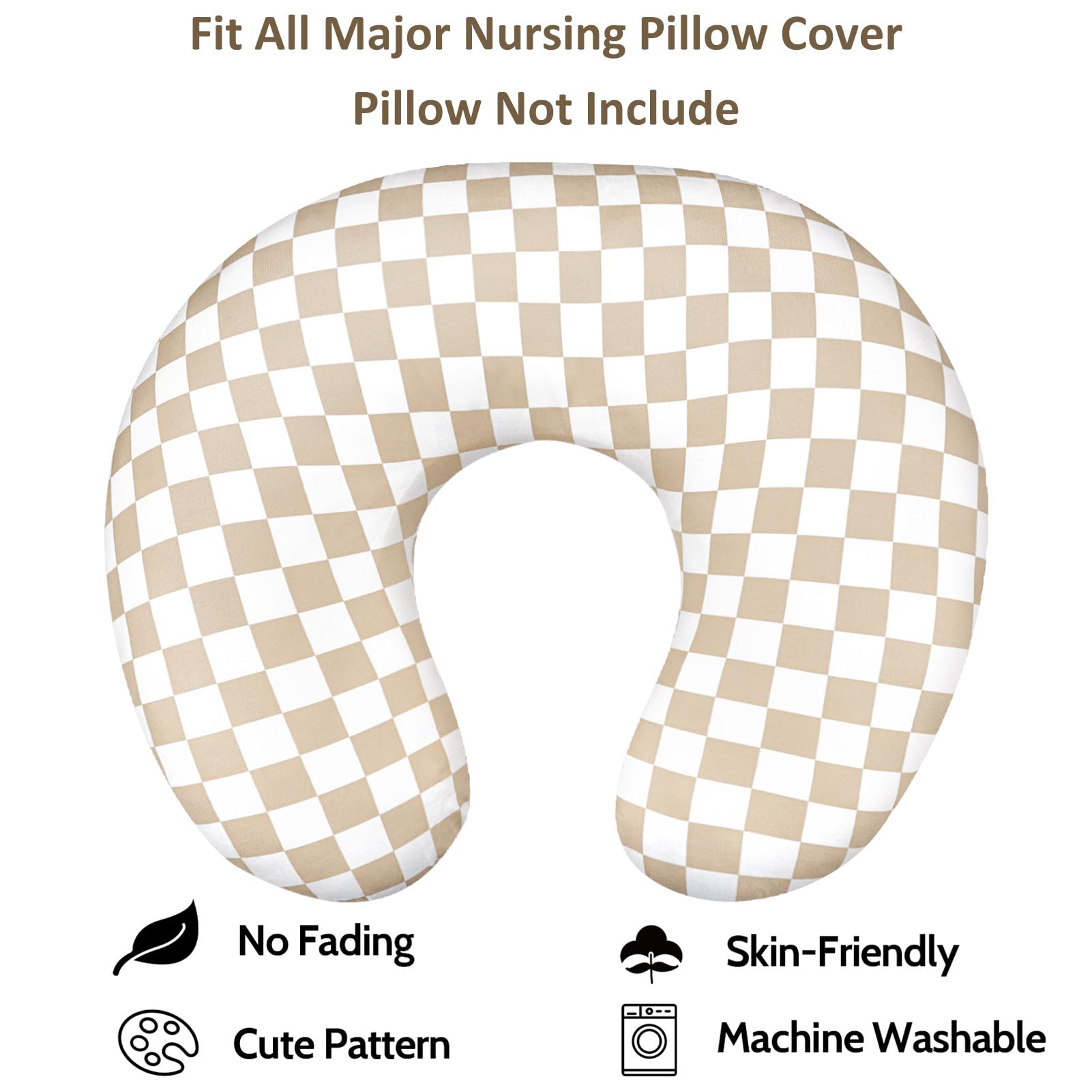 DILIMI nursing pillow cover gift-ready packaging for baby showers.