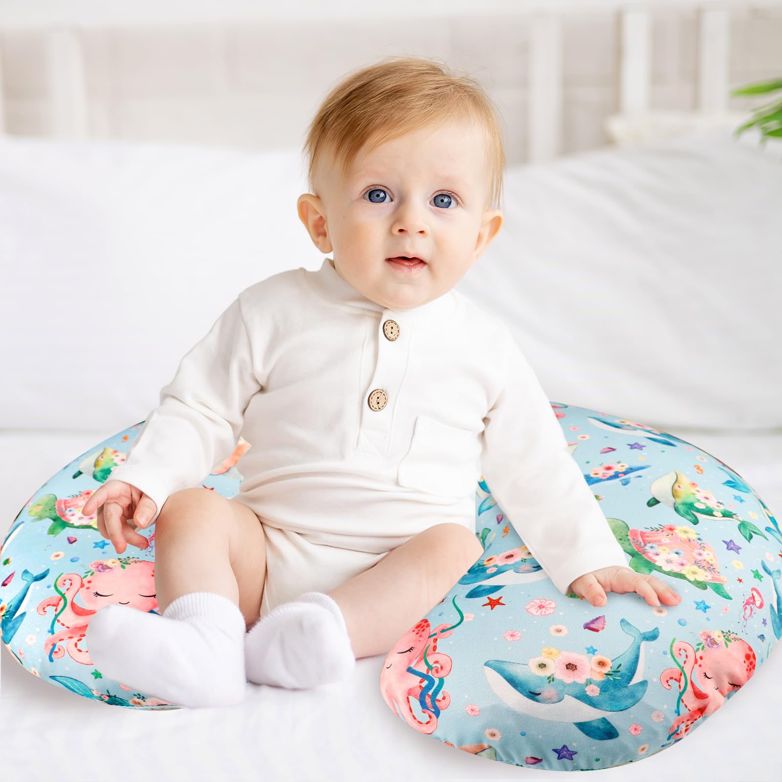 DILIMI gift-ready nursing pillow cover perfect baby shower gift