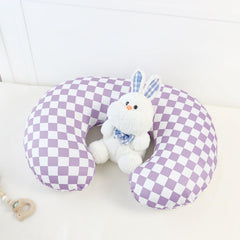 DILIMI nursing pillow cover hidden zipper detail for safe, snag-free use.