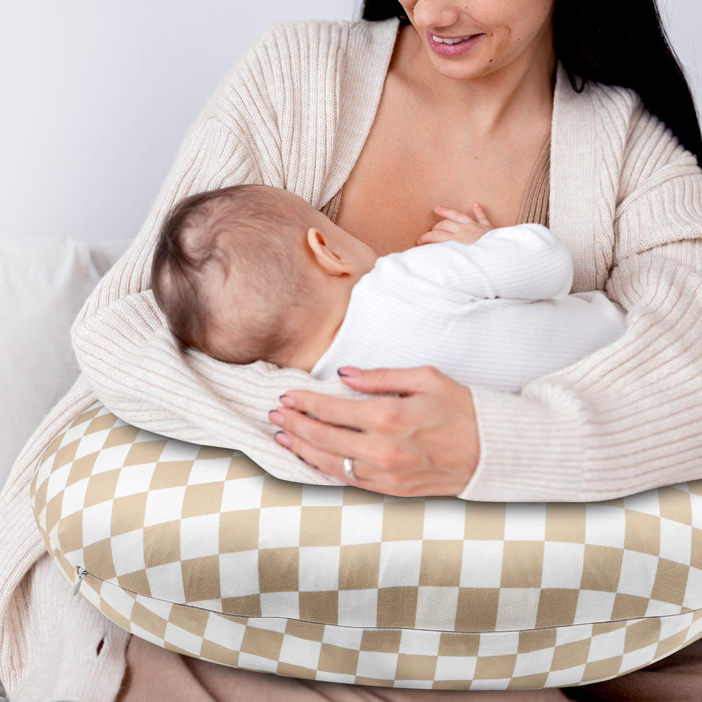 DILIMI nursing pillow cover machine-wash friendly with color-fast performance.