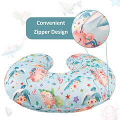 DILIMI Ocean World pattern on pillow cover for unisex baby rooms