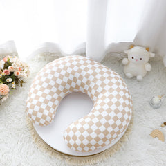 DILIMI nursing pillow cover soft polyester fabric nurtures delicate baby skin with breathable comfort.