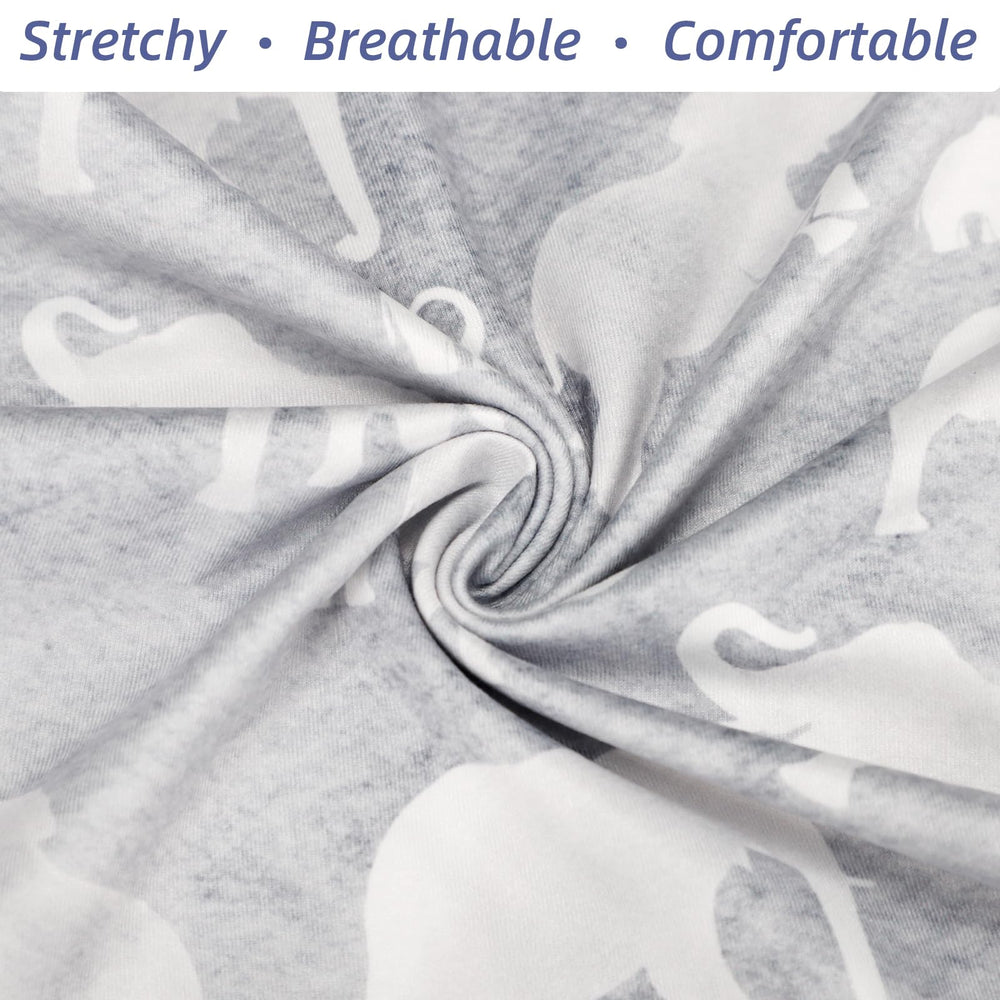 DILIMI nursing pillow cover two-sides design showing reversible textures.