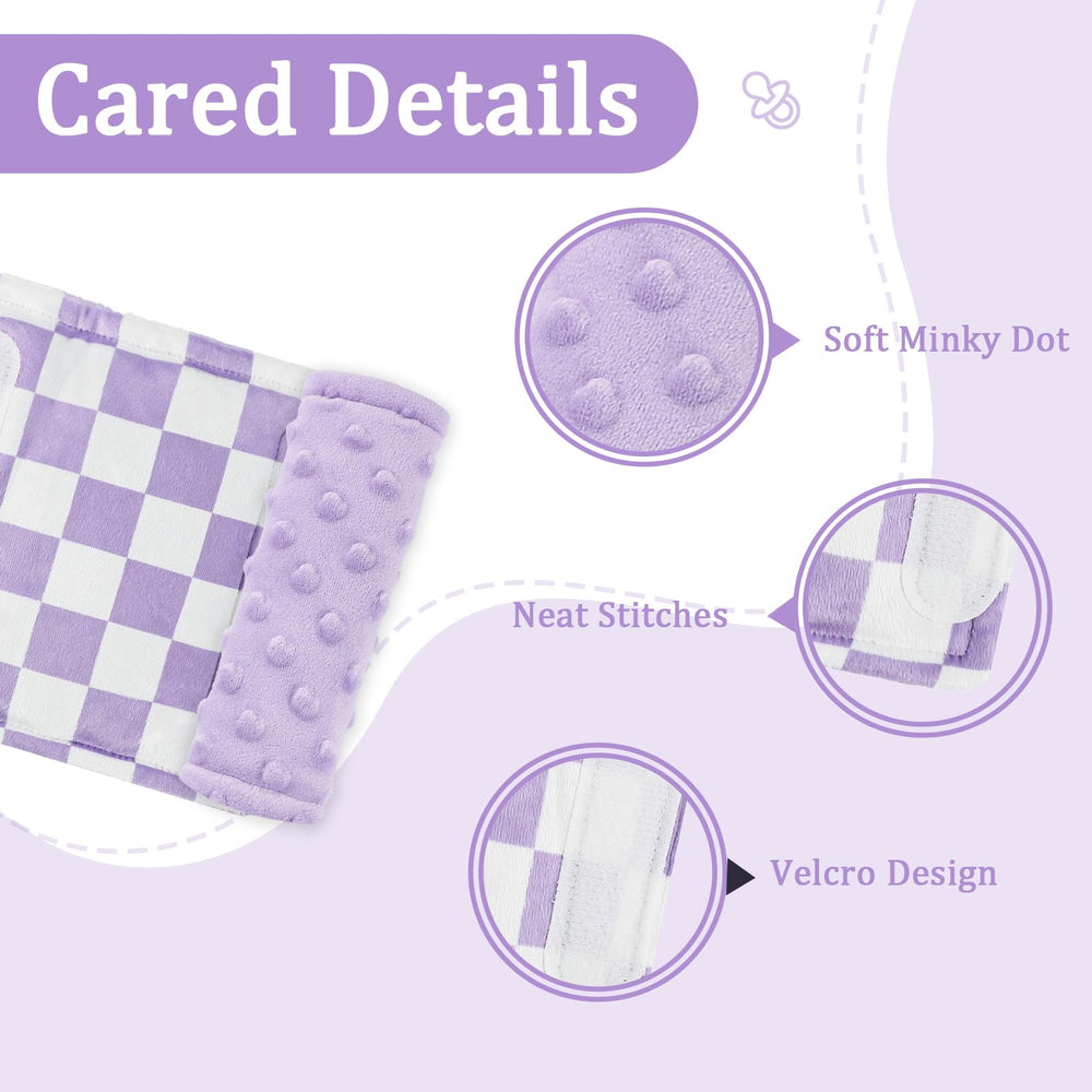 DILIMI reversible strap cover offers two looks in one set.