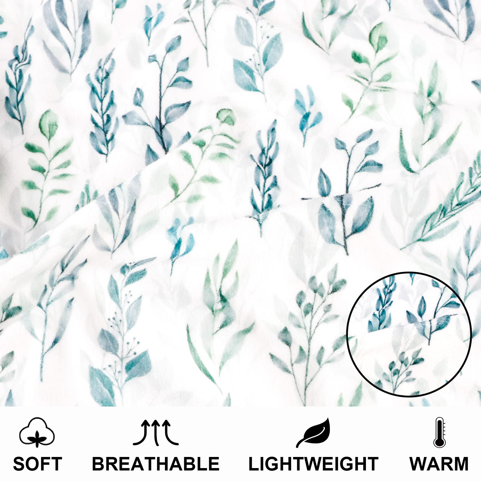 DILIMI double-layer dotted backing adds warmth and plush comfort.