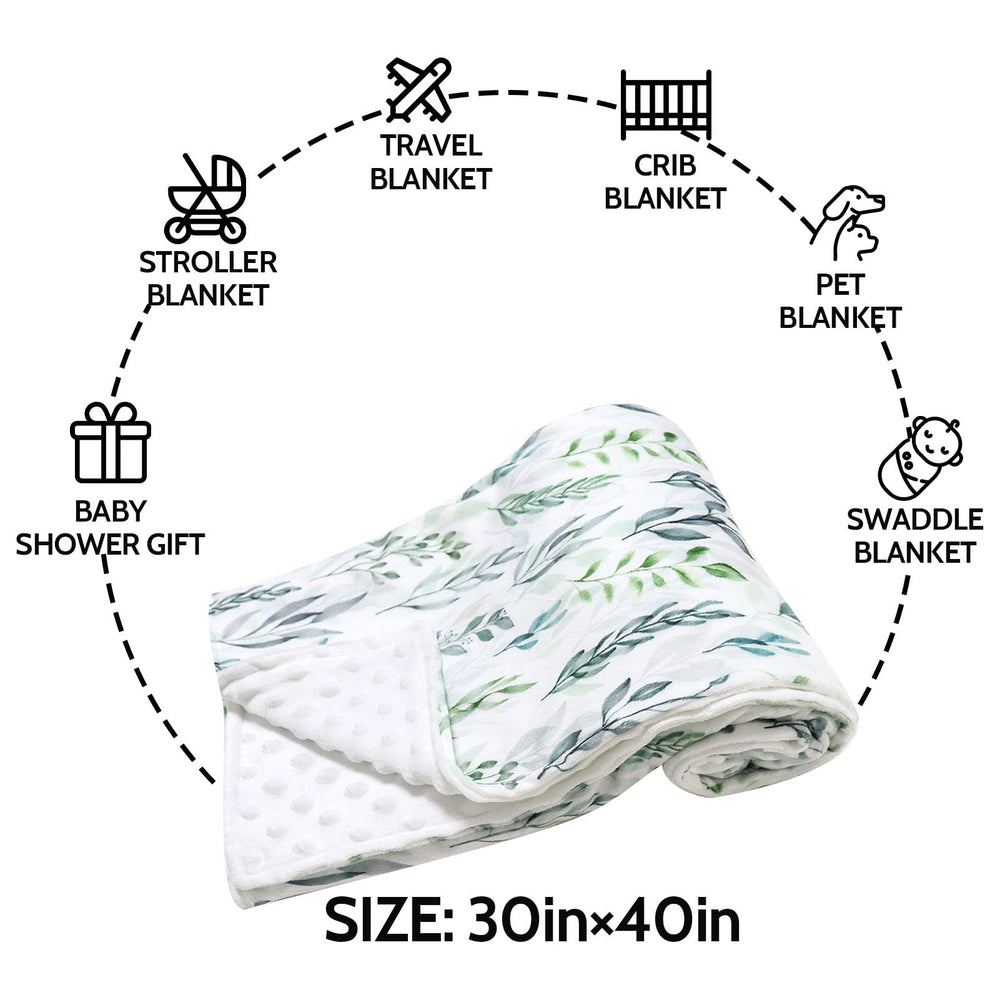 DILIMI baby blanket pairs with stroller covers for outings.