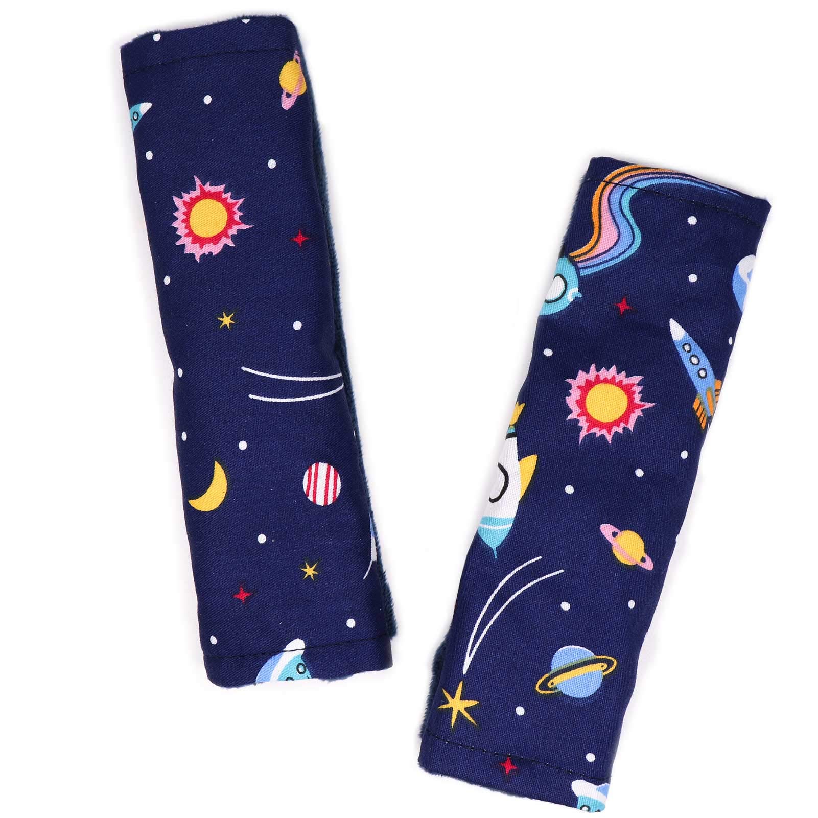 DILIMI Space belt cover in soft cotton protects baby's face and neck