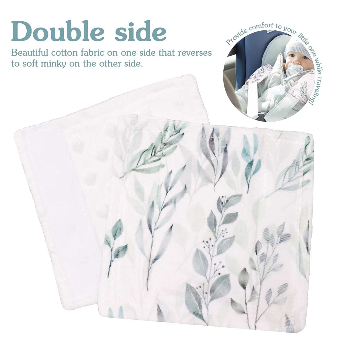 DILIMI stroller-car-seat-strap-cover fits multiple devices for everyday use