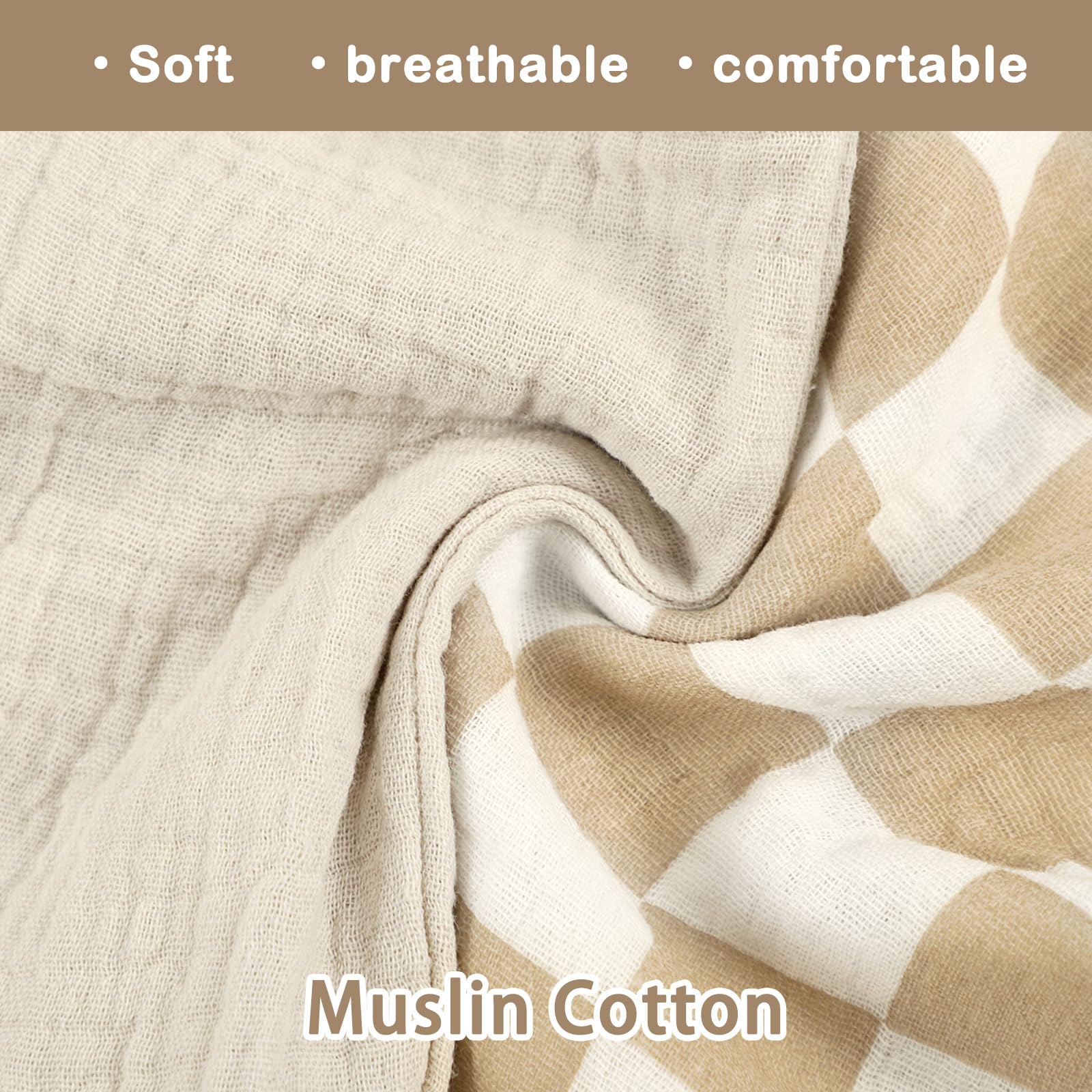 DILIMI two-pack pillow covers provide breathable softness for comfortable feeding sessions