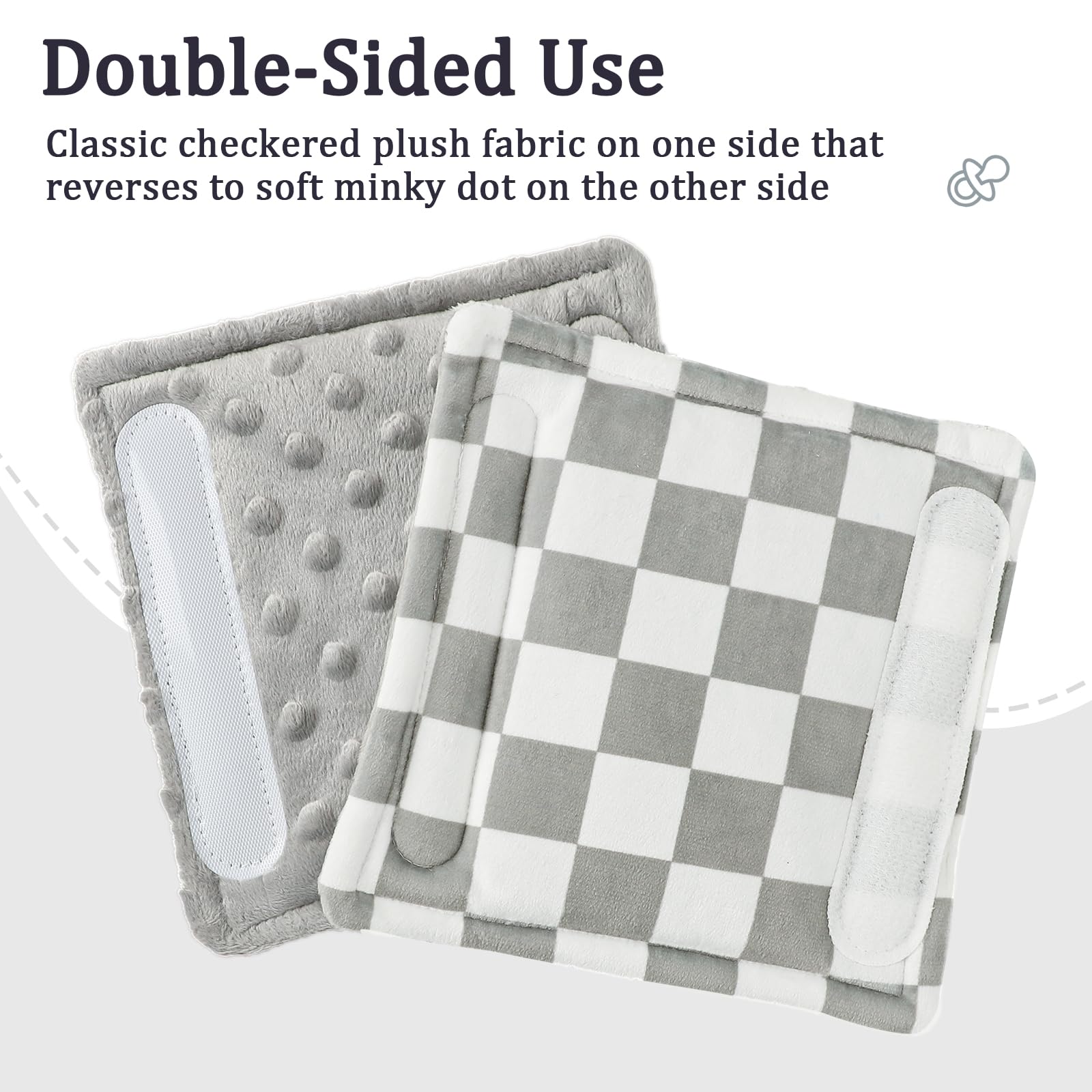 dilimi belt cover with Velcro closure enables quick, secure installation