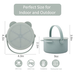 Dilovely silicone baby-teether-edge doubles as a teether for toddlers.
