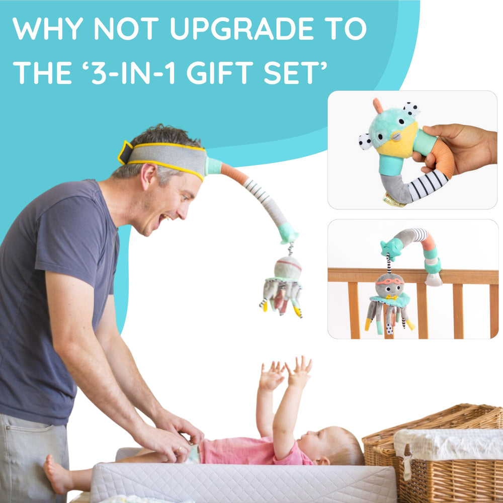 Dingle Dangle gift-registry-ready set for new parents.