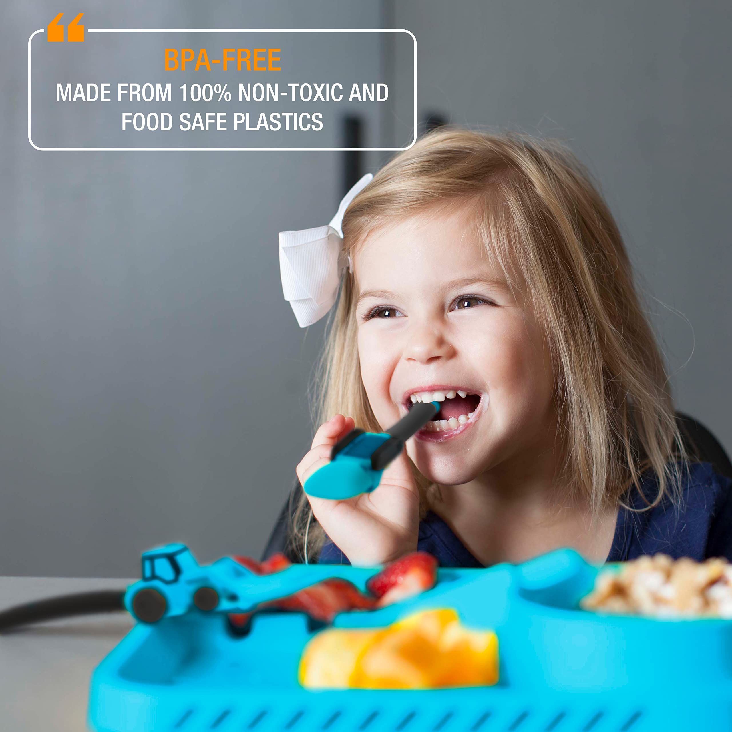Dinneractive dishwasher-safe utensils simplify cleanup after meals.