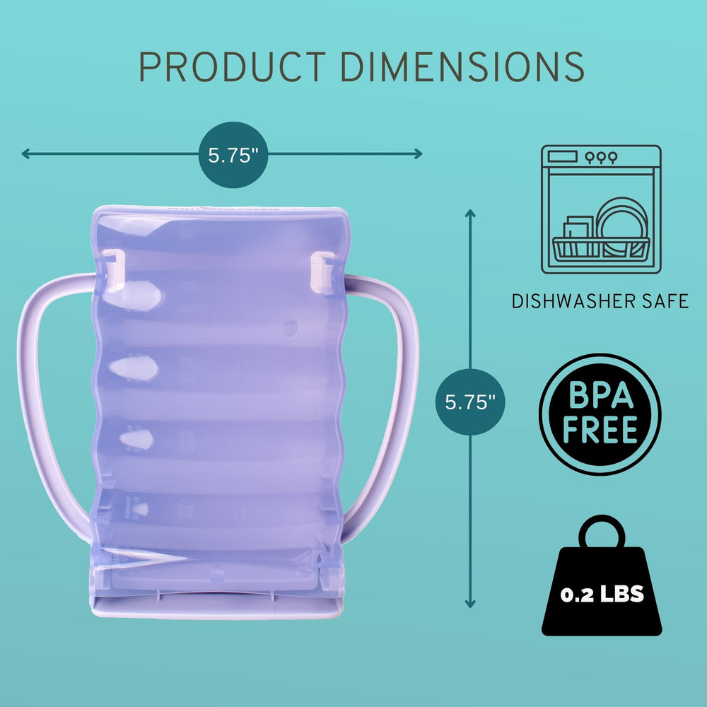 Dinneractive Sip Wiz fits multiple pouches for versatile snacking.