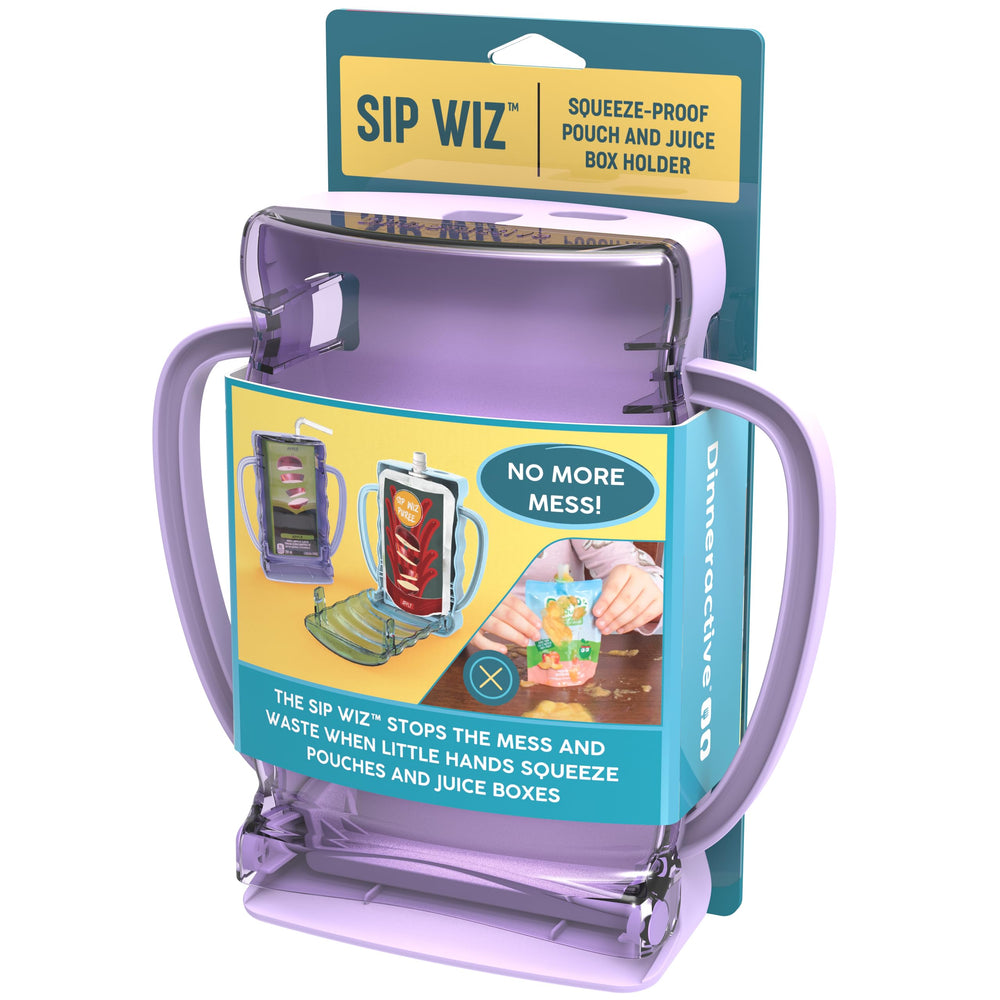 Dinneractive Sip Wiz makes on-the-go snack time simpler for parents.