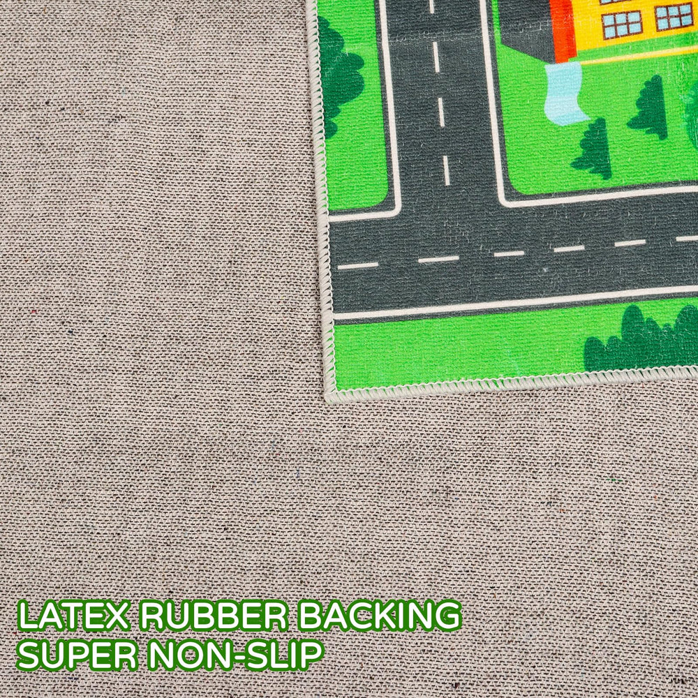 DINSUMRUG easy-clean care routine convenient for spills and messes.