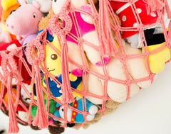 Diocos eco cotton macrame material crafted for durable, safe wall display.