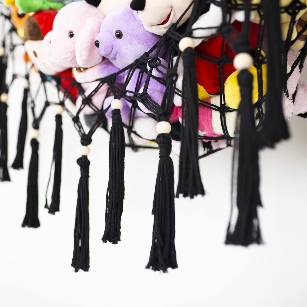 Diocos plush-toy display easy access enables quick grab-and-go for kids.