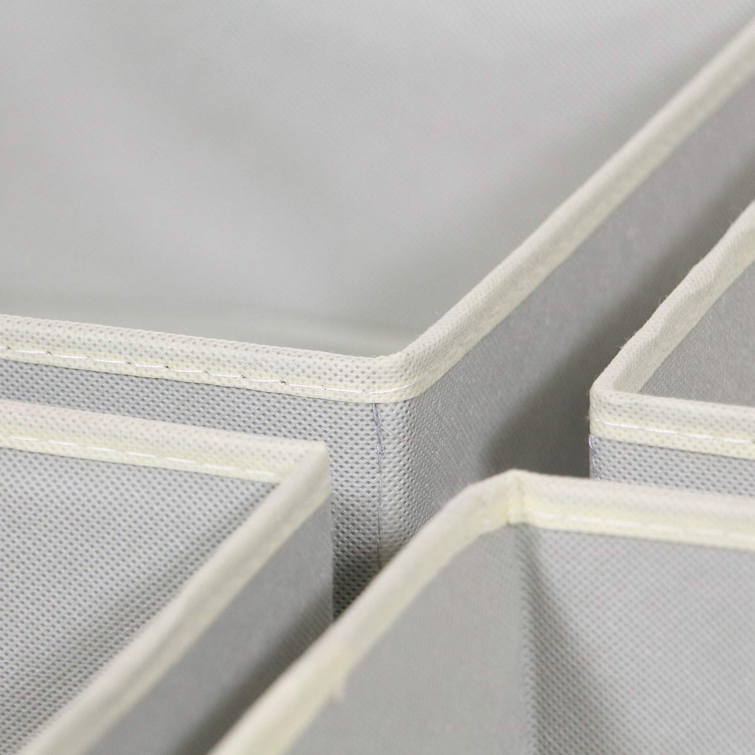 DIOMMELL closet-dresser divider grey easy access to undergarments and accessories.