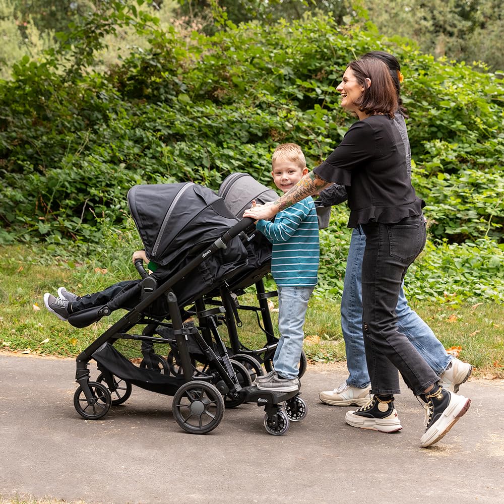 Diono Quantum 4 infant seat with LiteClik 30R base ready for newborn rides.