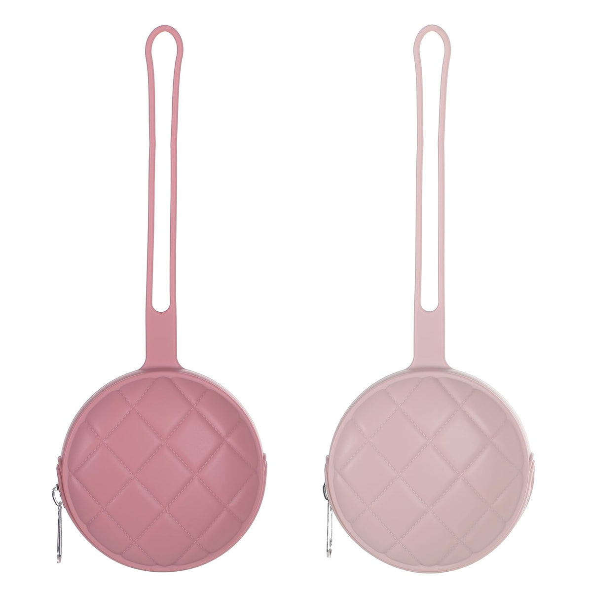 Dirbabi pacifier holder case shows soft silicone material for safe, easy-clean storage.