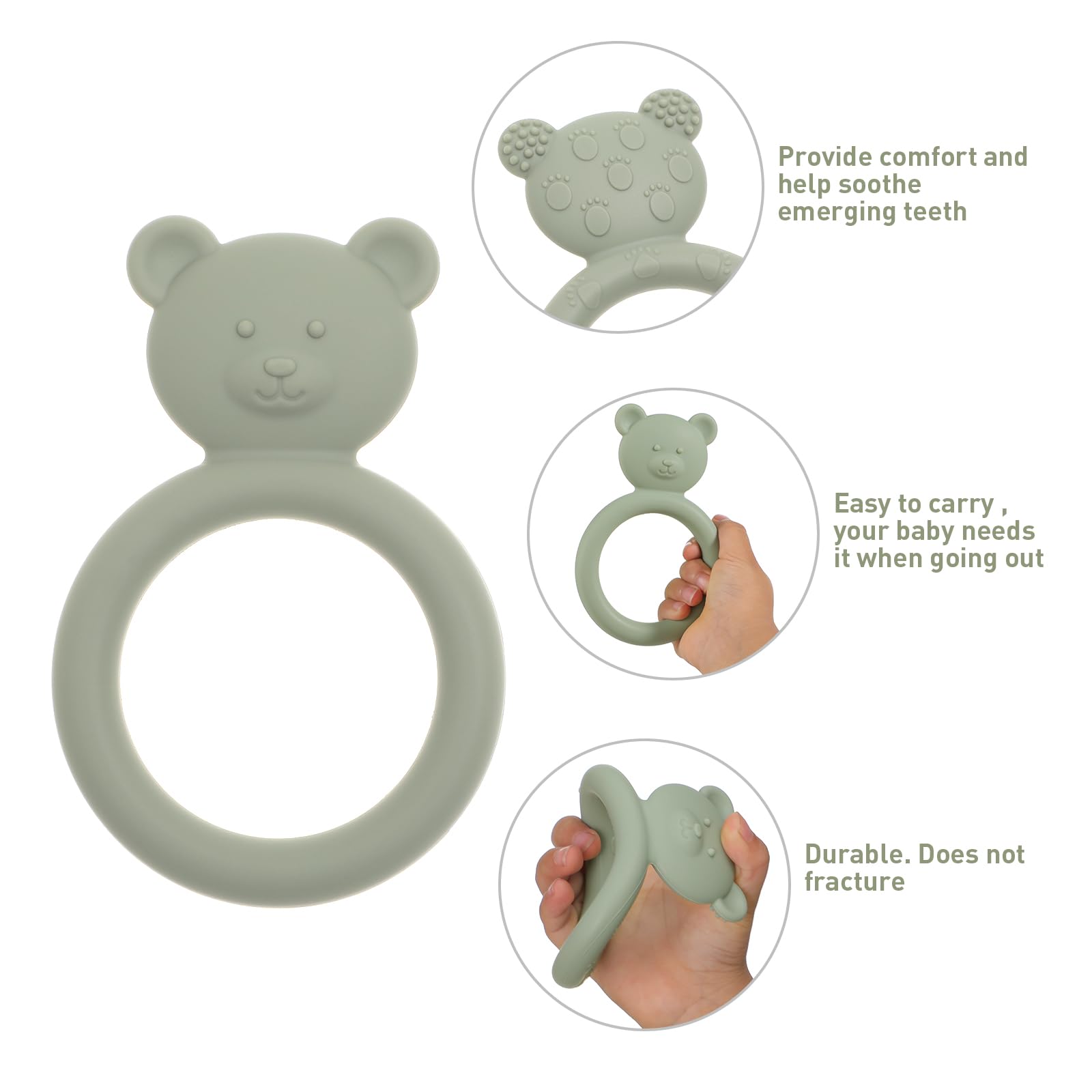 Dirbabi teether dishwasher-safe and sterilizer friendly