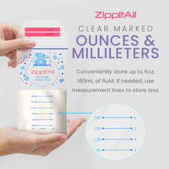 DiRose measuring-front-label helps track volumes quickly for meal prep.