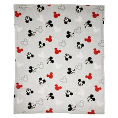 Disney Mickey Mouse baby blanket soft and cozy.