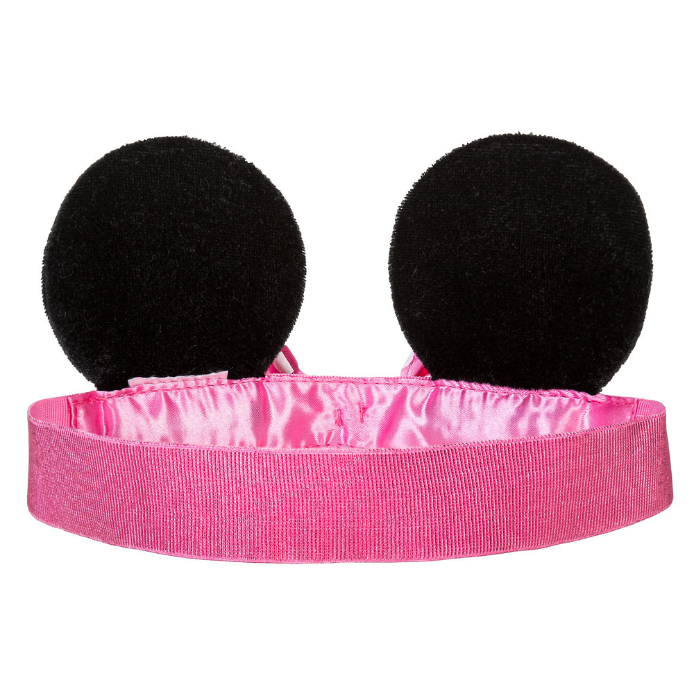 Disney Store Minnie ears headband with pink polka dot bow adds magical toddler outfits.