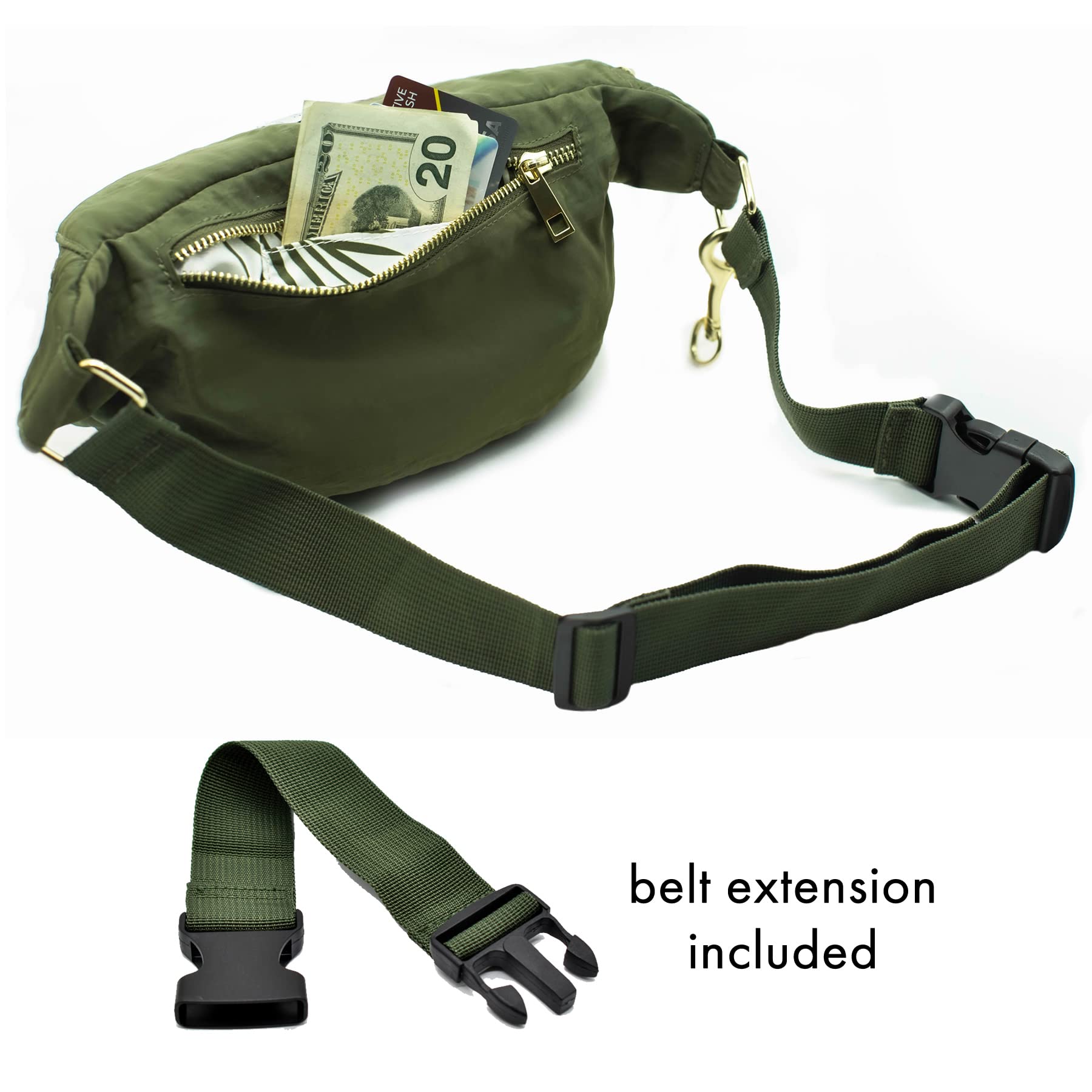 Ditty Co Lanikai crossbody strap fully adjustable for comfortable wear.
