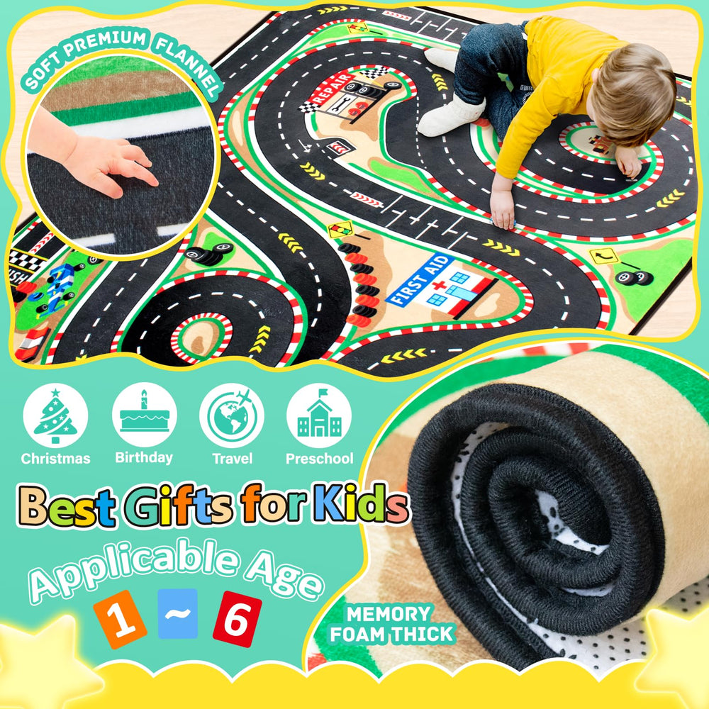 Diysani car toy playroom colors promotes engaging, organized play.