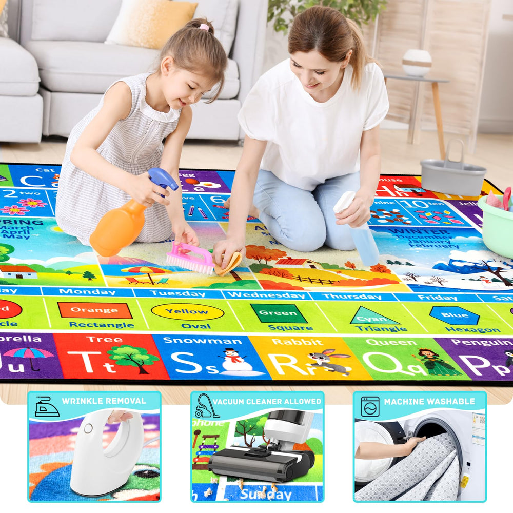Diysani Car Track Design rug supports imaginative play and vehicle learning